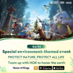 Honor of Kings launches green campaign to connect in-game actions with real-world conservation